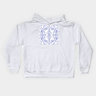 Azulejos mosaic Kids Hoodie